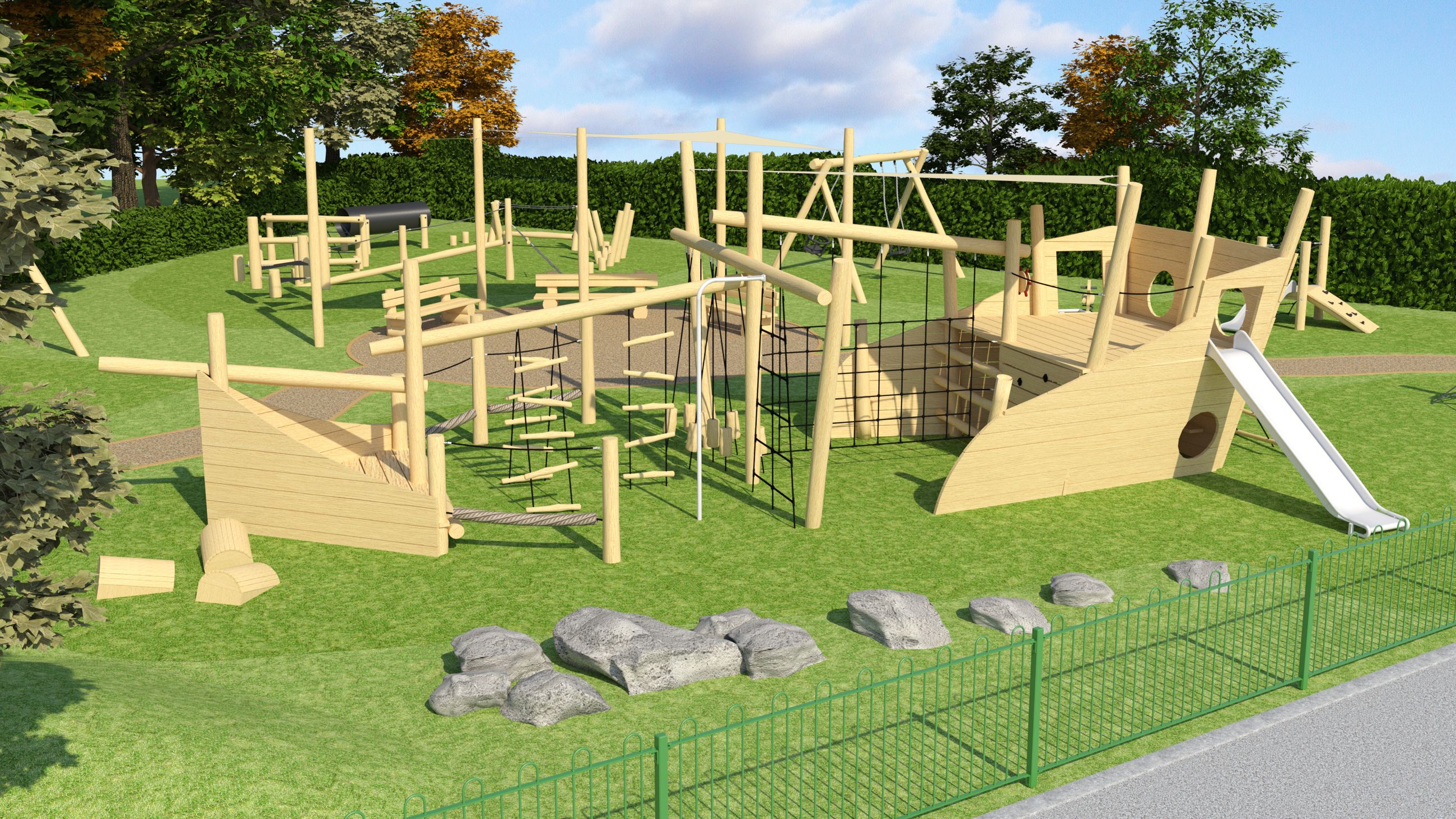 Bespoke Playground Equipment And Design